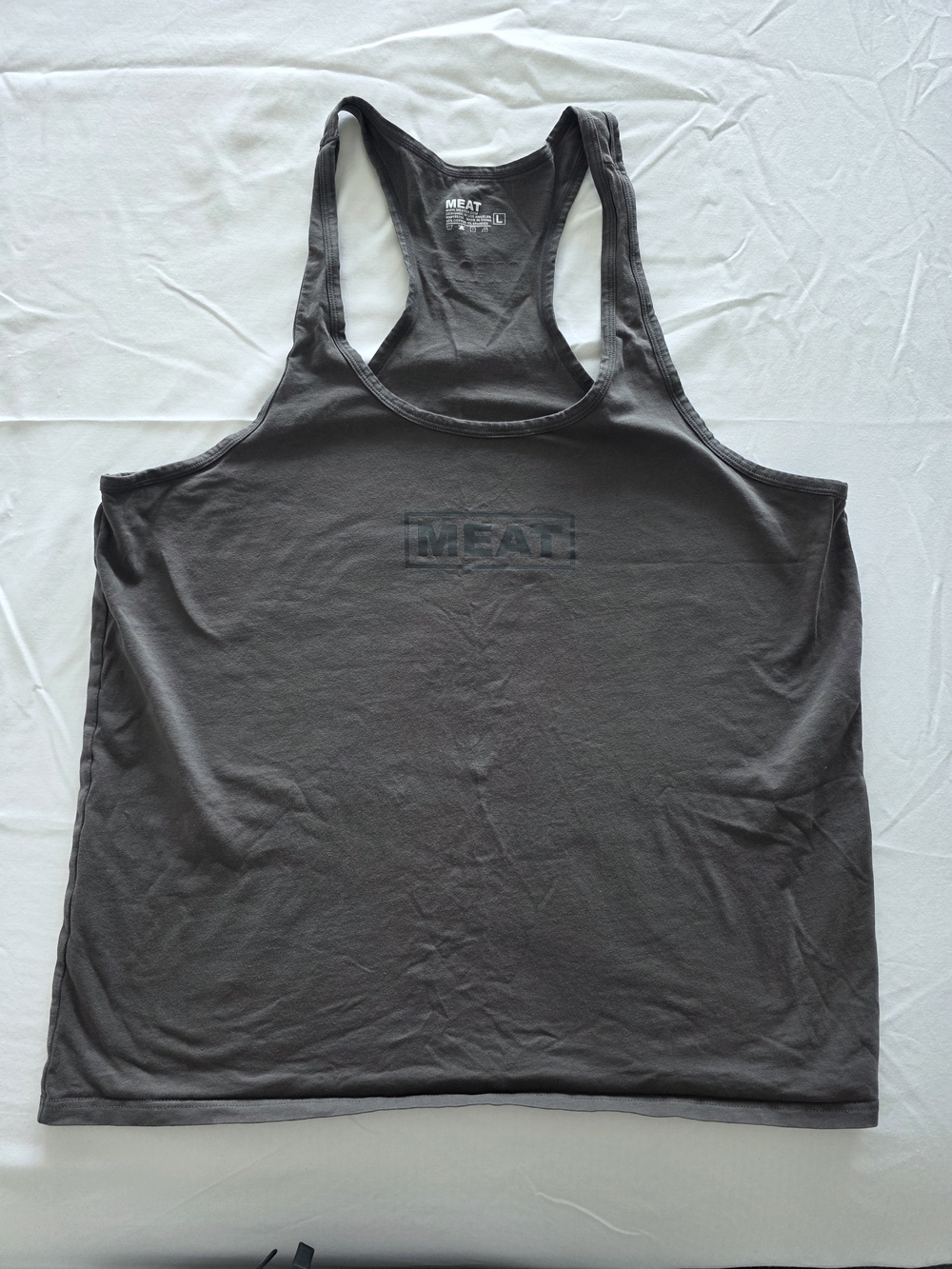 MEAT® Sportswear Flatbottom Stringer - Classic | Charcoal Grey | Size Large